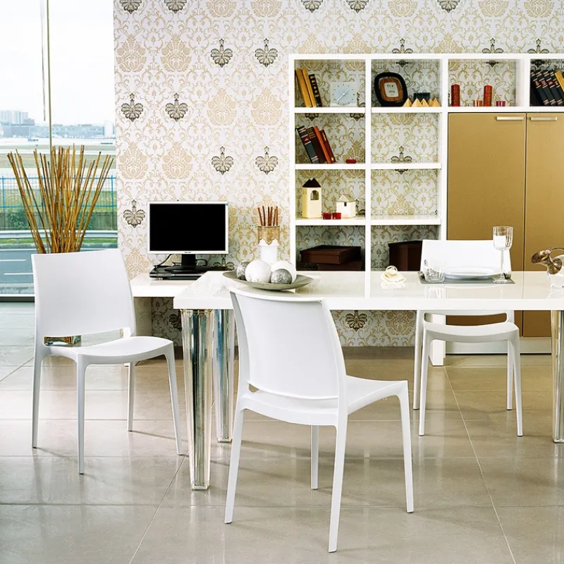 Maya Chaise en plastique polypropylène> Chaise De Cuisine