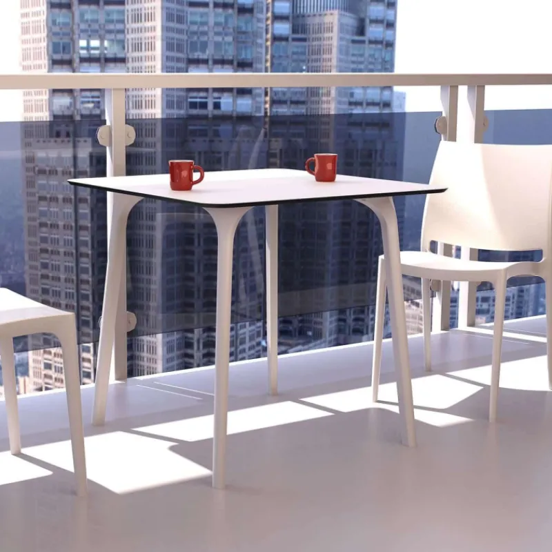 Maya Table carrée en stratifié> Table De Cuisine|Table Pour Petit Espace