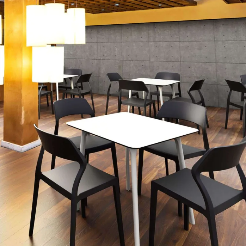 Maya Table carrée en stratifié> Table De Cuisine|Table Pour Petit Espace