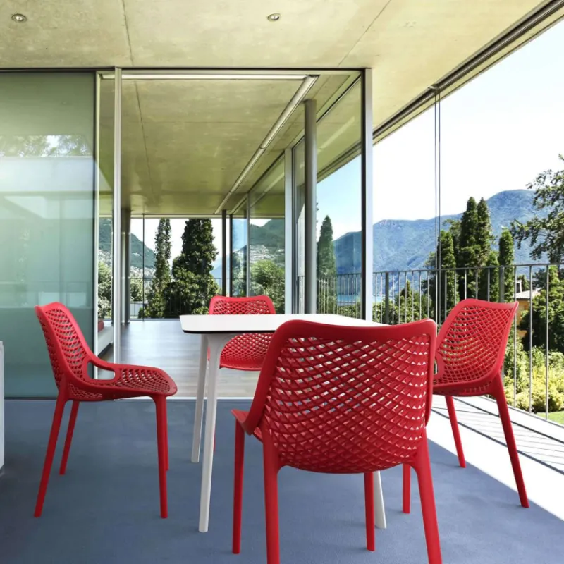 Maya Table carrée en stratifié> Table De Cuisine|Table Pour Petit Espace
