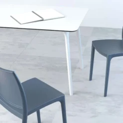 Maya Table de cuisine rectangulaire en stratifié><noscript><img width=
