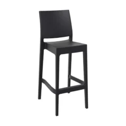 Maya Tabouret de bar empilable en polypropylène> Tabouret De Bar (assise +/- 80 Cm)