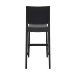 Maya Tabouret de bar empilable en polypropylène><noscript><img width=
