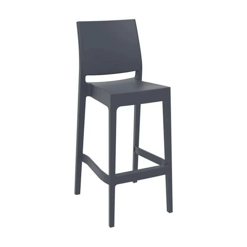 Maya Tabouret de bar empilable en polypropylène> Tabouret De Bar (assise +/- 80 Cm)