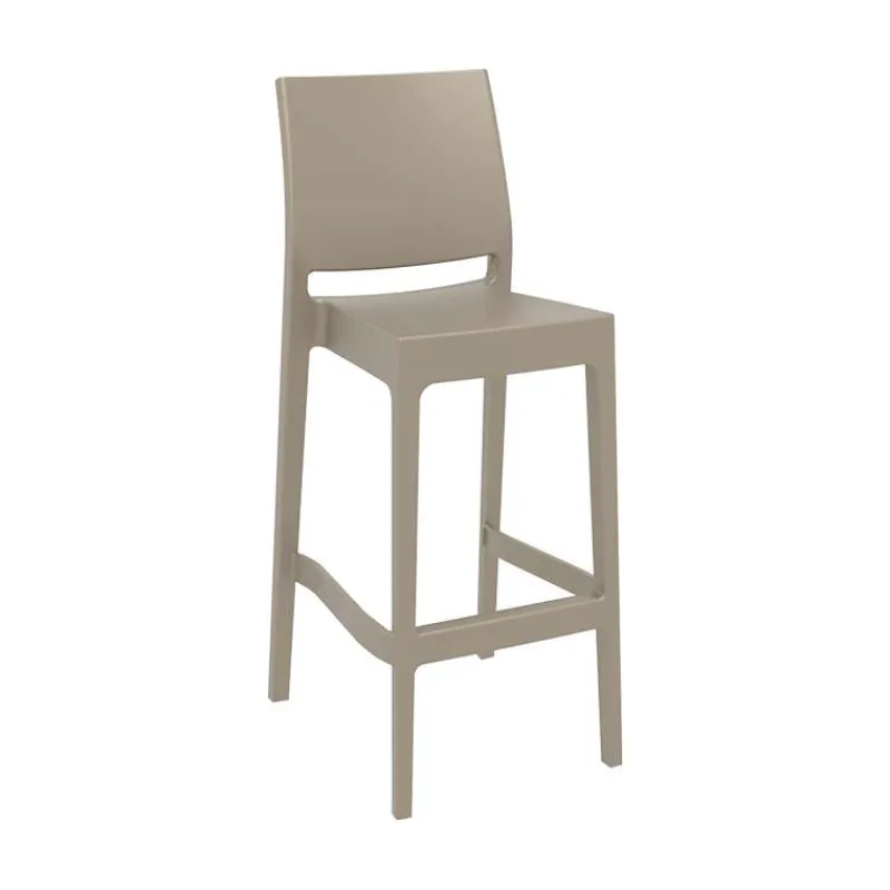Maya Tabouret de bar empilable en polypropylène> Tabouret De Bar (assise +/- 80 Cm)