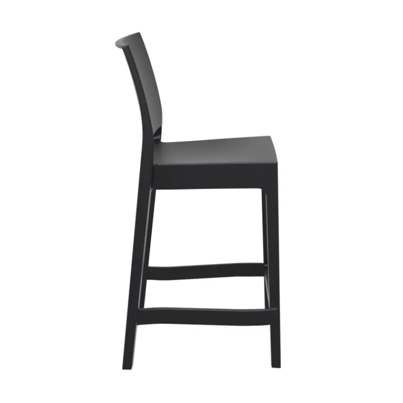 Maya Tabouret snack moderne empilable en polypropylène> Tabouret Snack (assise +/- 65 Cm)|Tabouret De Bar (assise +/- 80 Cm)