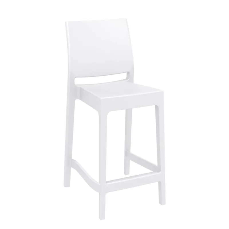 Maya Tabouret snack moderne empilable en polypropylène> Tabouret Snack (assise +/- 65 Cm)|Tabouret De Bar (assise +/- 80 Cm)
