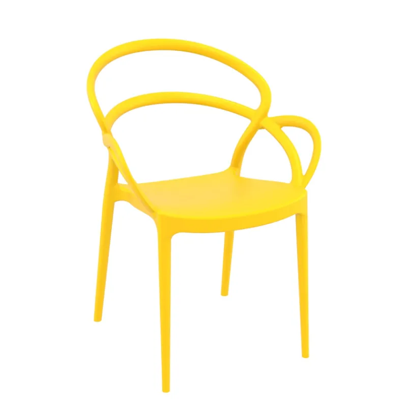 Mila Fauteuil de jardin design en polypropylène> Chaise De Jardin|Fauteuil De Jardin