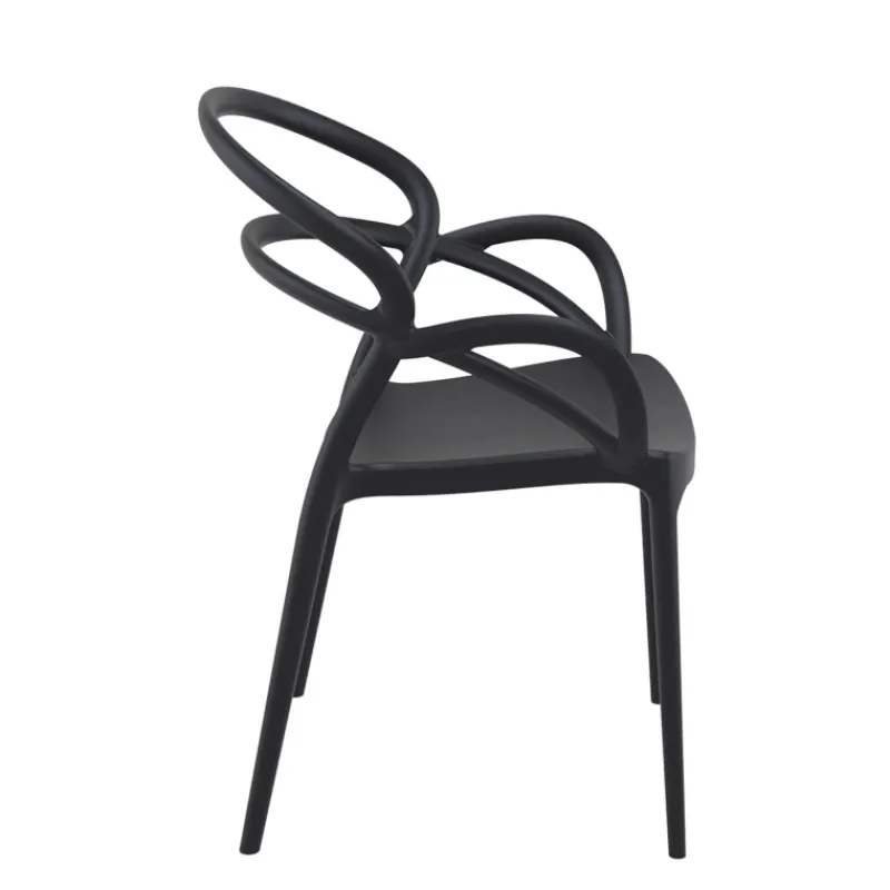 Mila Fauteuil de jardin design en polypropylène> Chaise De Jardin|Fauteuil De Jardin