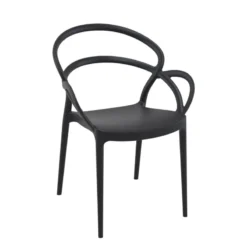 Mila Fauteuil design empilable en polypropylène> Chaise De Cuisine|Chaise De Salle à Manger