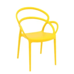 Mila Fauteuil design empilable en polypropylène><noscript><img width=