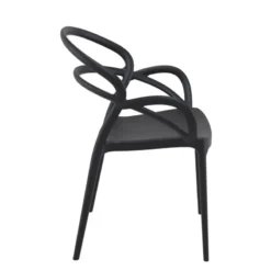 Mila Fauteuil design empilable en polypropylène><noscript><img width=
