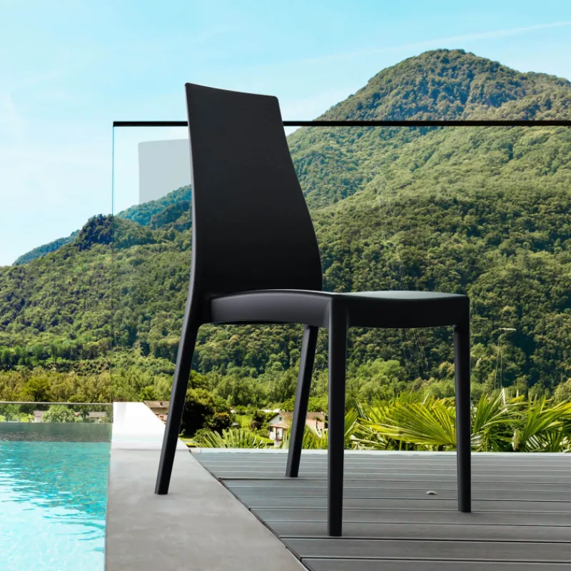 Miranda Chaise de jardin en polypropylène> Chaise De Jardin