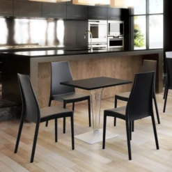 Miranda Chaise empilable en polypropylène><noscript><img width=