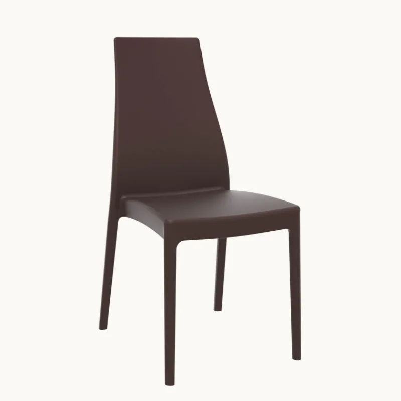 Miranda Chaise empilable en polypropylène> Chaise De Cuisine|Chaise De Salle à Manger