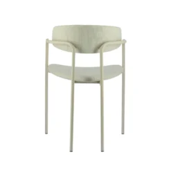 Perfecta Mirror Chaise moderne en tissu avec accoudoirs et pieds en métal><noscript><img width=