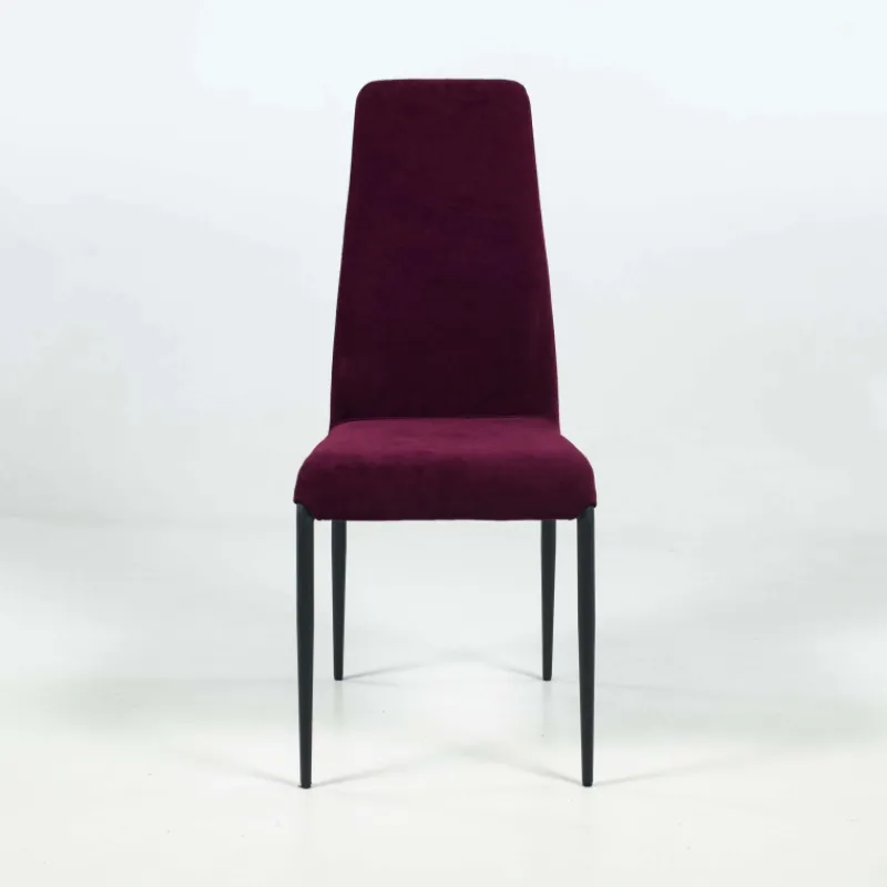 Europea Mirta Chaise de séjour moderne en tissu et pieds en métal> Chaise De Salle à Manger