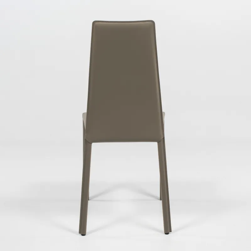 Airnova Monica Chaise de séjour italienne en croûte de cuir> Chaise De Salle à Manger