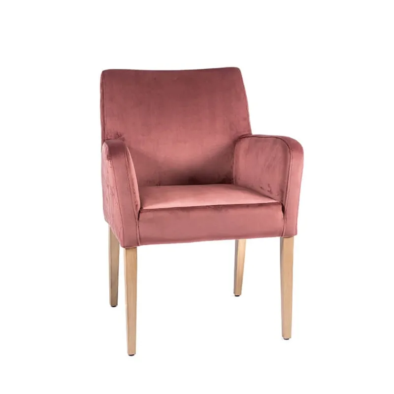 Sessio Moritz diamant Fauteuil cocooning matelassé dans le dos et revêtement en tissu> Chaise De Salle à Manger|Chaise Salon
