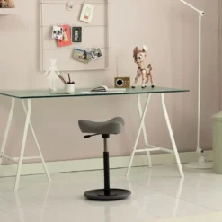 Varier Move ® Tabouret ergonomique réglable en tissu> Tabouret Snack (assise +/- 65 Cm)|Tabouret De Bar (assise +/- 80 Cm)