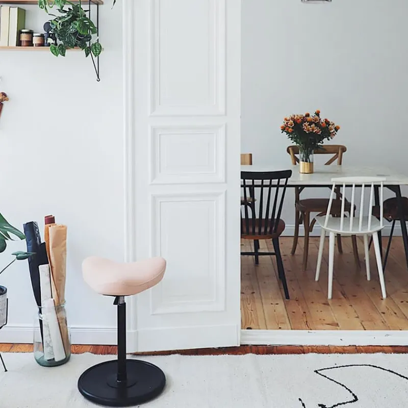 Varier Move ® Tabouret ergonomique réglable en tissu> Tabouret Snack (assise +/- 65 Cm)|Tabouret De Bar (assise +/- 80 Cm)