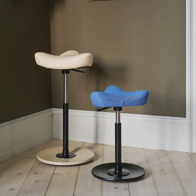 Varier Move ® Tabouret ergonomique réglable en tissu> Tabouret Snack (assise +/- 65 Cm)|Tabouret De Bar (assise +/- 80 Cm)