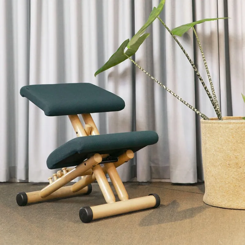 Varier Multi ® Siège de bureau ergonomique en tissu et bois> Chaise De Bureau|Chaise Salon