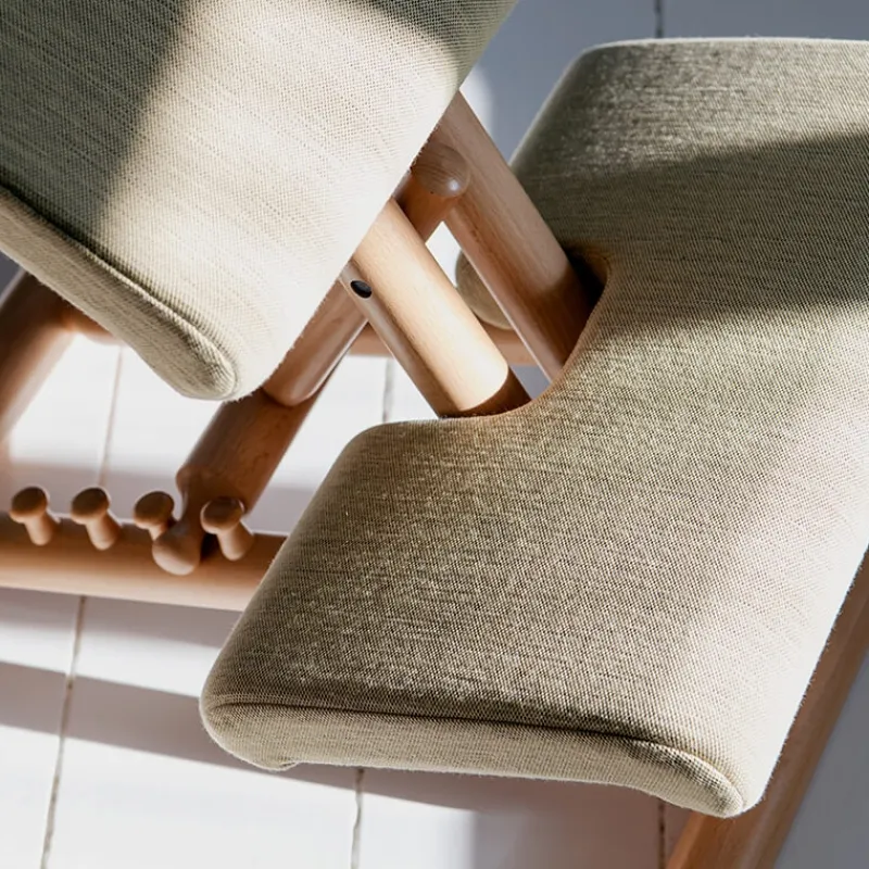 Varier Multi ® Siège de bureau ergonomique en tissu et bois> Chaise De Bureau|Chaise Salon