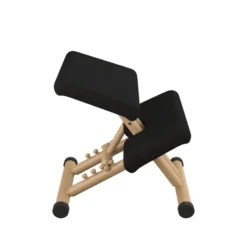 Varier Multi ® Siège de bureau ergonomique en tissu et bois><noscript><img width=