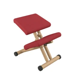 Varier Multi ® Siège de bureau ergonomique en tissu et bois><noscript><img width=