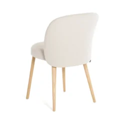 Mobitec Neo ® Chaise cosy confortable en tissu et pieds bois><noscript><img width=