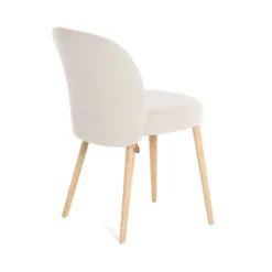 Mobitec Neo ® Chaise cosy confortable en tissu et pieds bois><noscript><img width=