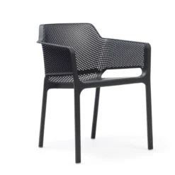 Net Fauteuil moderne empilable en polypropylène><noscript><img width=