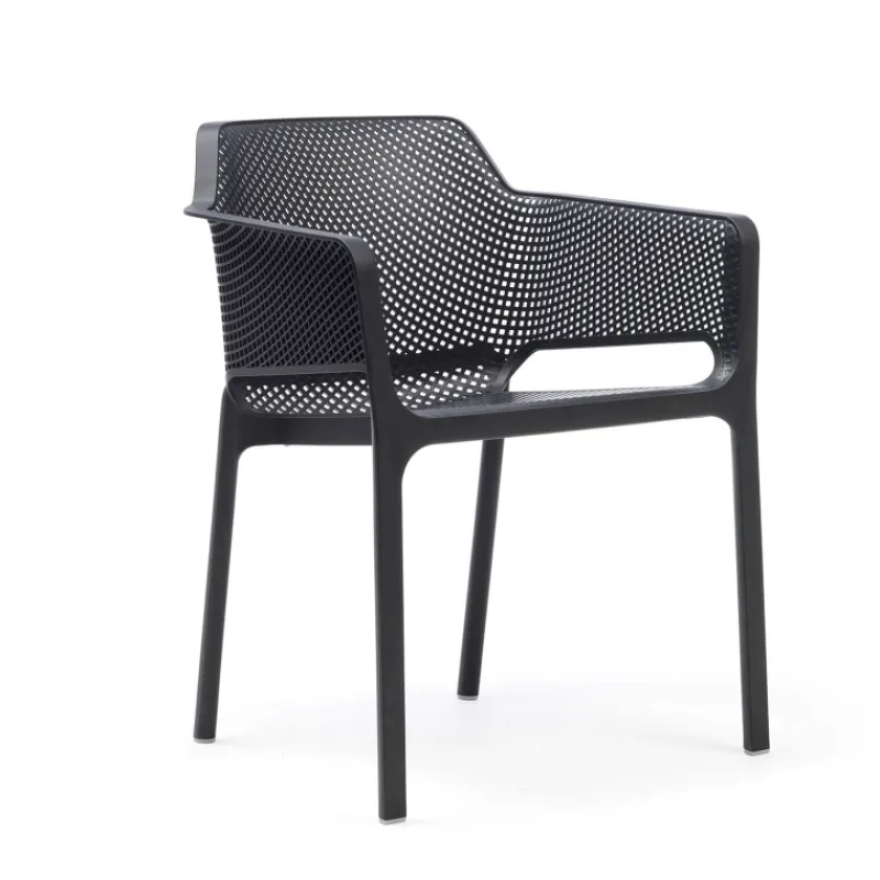 Net Fauteuil moderne empilable en polypropylène> Chaise De Cuisine|Chaise De Salle à Manger