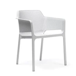 Net Fauteuil moderne empilable en polypropylène><noscript><img width=