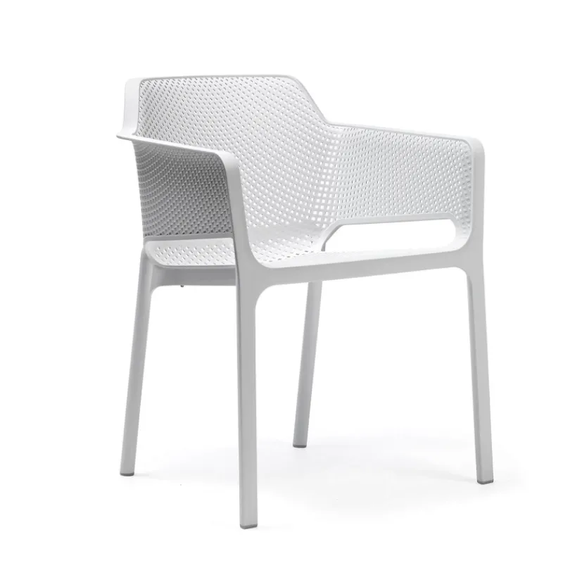 Net Fauteuil moderne empilable en polypropylène> Chaise De Cuisine|Chaise De Salle à Manger
