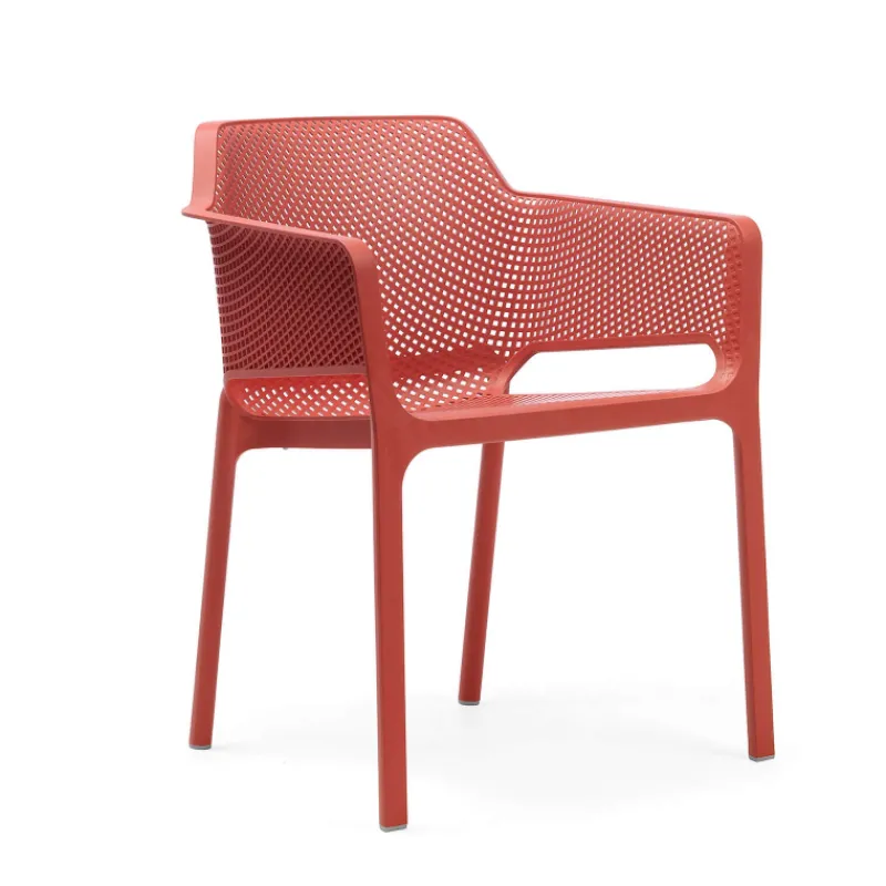Net Fauteuil moderne empilable en polypropylène> Chaise De Cuisine|Chaise De Salle à Manger