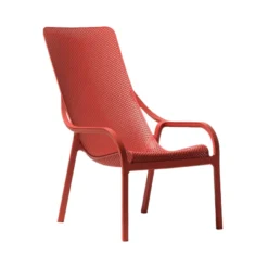 Net Lounge Fauteuil lounge design en polypropylène recyclable><noscript><img width=