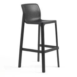 Net Tabouret haut empilable en polypropylène><noscript><img width=