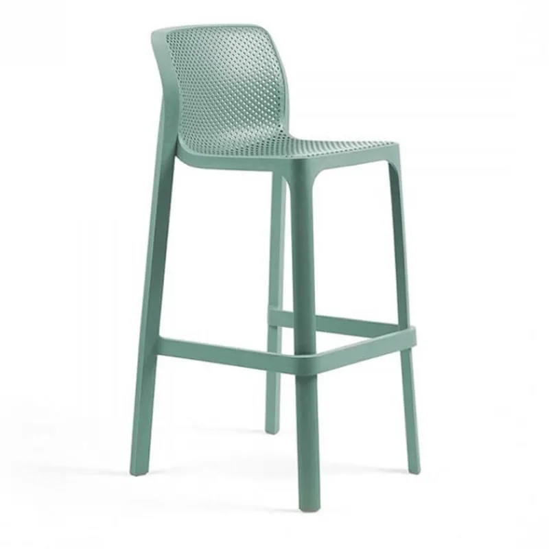 Net Tabouret haut empilable en polypropylène> Tabouret Snack (assise +/- 65 Cm)|Tabouret De Bar (assise +/- 80 Cm)