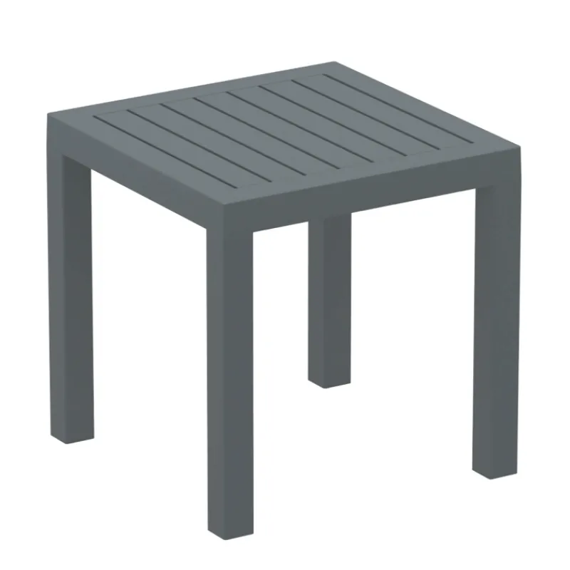 Ocean Side Table basse d’appoint carrée en résine pour jardin> Table De Jardin