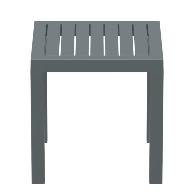 Ocean Side Table basse d’appoint carrée en résine pour jardin> Table De Jardin