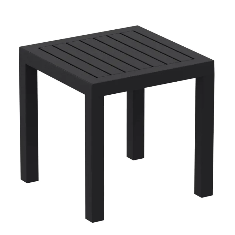 Ocean Side Table basse d’appoint carrée en résine pour jardin> Table De Jardin