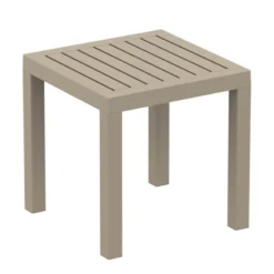Ocean Side Table basse d’appoint carrée en résine pour jardin><noscript><img width=