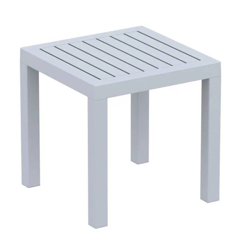 Ocean Side Table basse d’appoint carrée en résine pour jardin> Table De Jardin