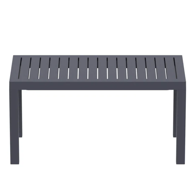 Ocean Table basse de jardin en résine rectangulaire> Table De Jardin