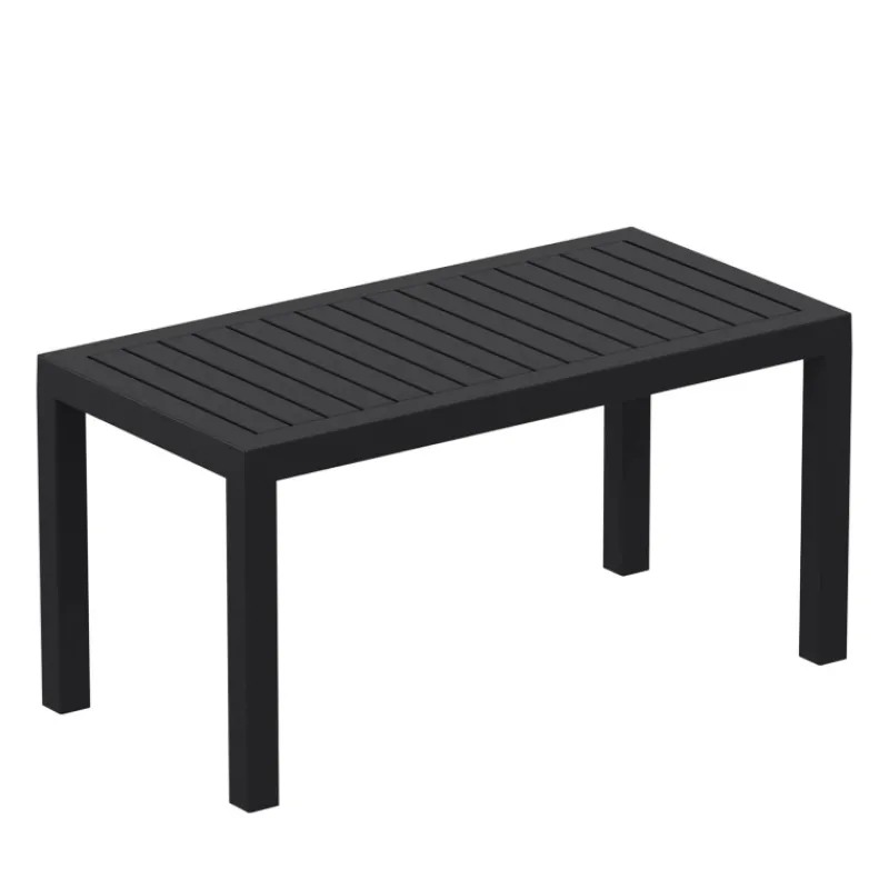 Ocean Table basse de jardin en résine rectangulaire> Table De Jardin