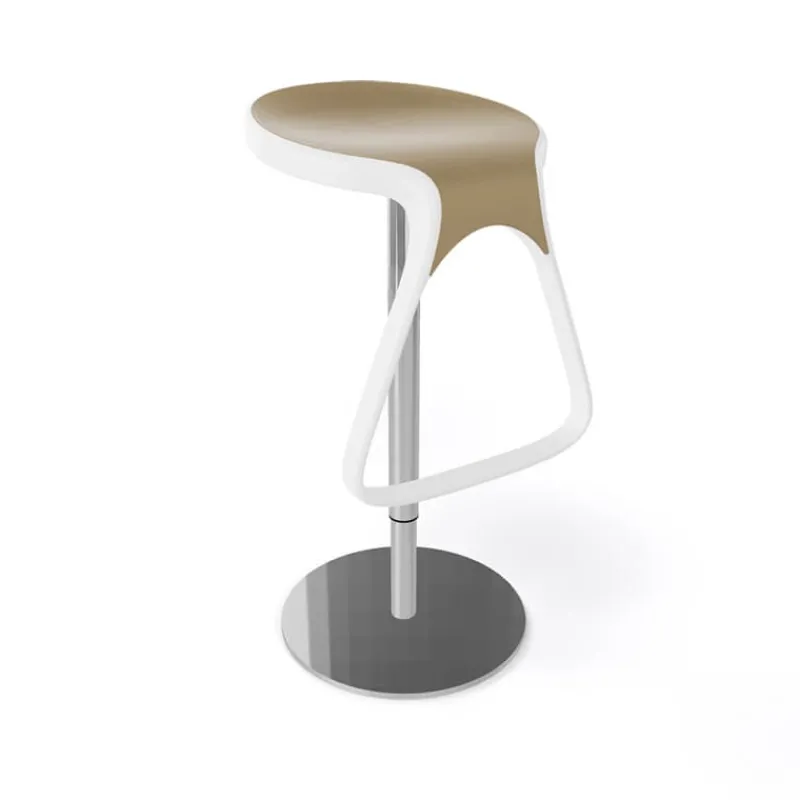 Octo Tabouret design italien pivotant> Tabouret Snack (assise +/- 65 Cm)|Tabouret De Bar (assise +/- 80 Cm)