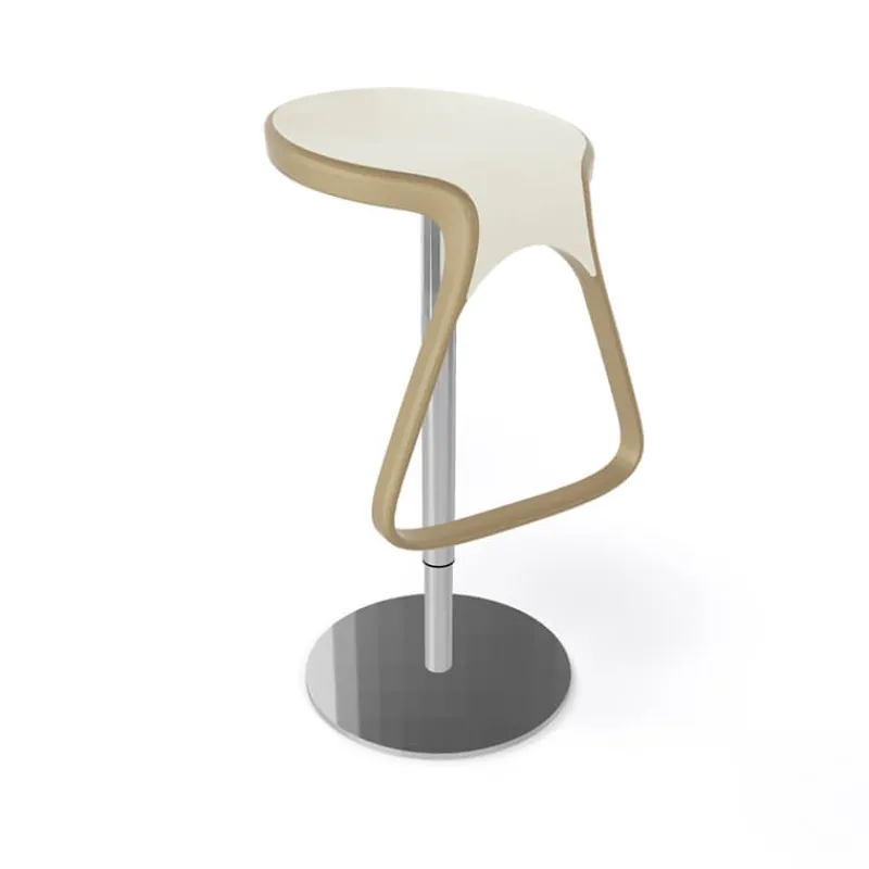 Octo Tabouret design italien pivotant> Tabouret Snack (assise +/- 65 Cm)|Tabouret De Bar (assise +/- 80 Cm)