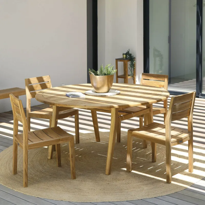 Medicis ODAChaise de jardin en teck massif> Chaise De Jardin